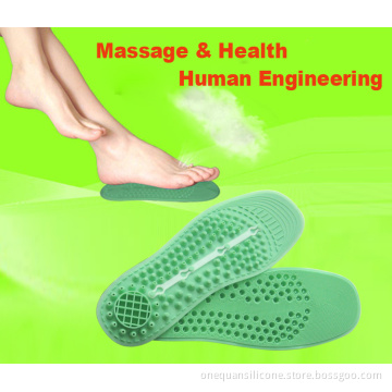 fashion design silicone anti slip water-proof sole shoe pads